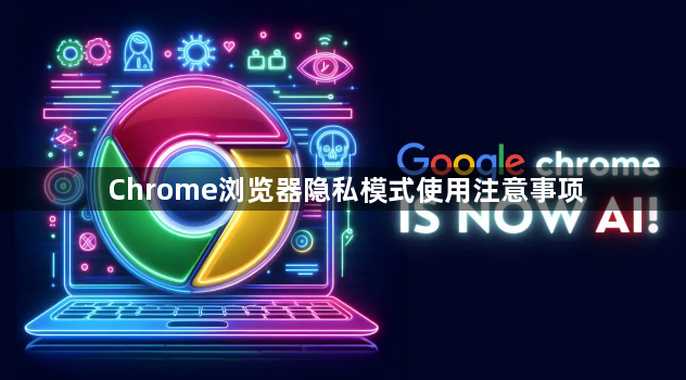 Chrome浏览器隐私模式使用注意事项1