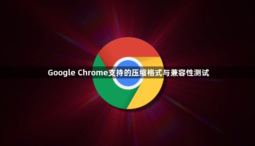 Google Chrome支持的压缩格式与兼容性测试1