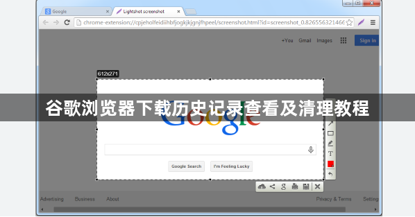 谷歌浏览器下载历史记录查看及清理教程1