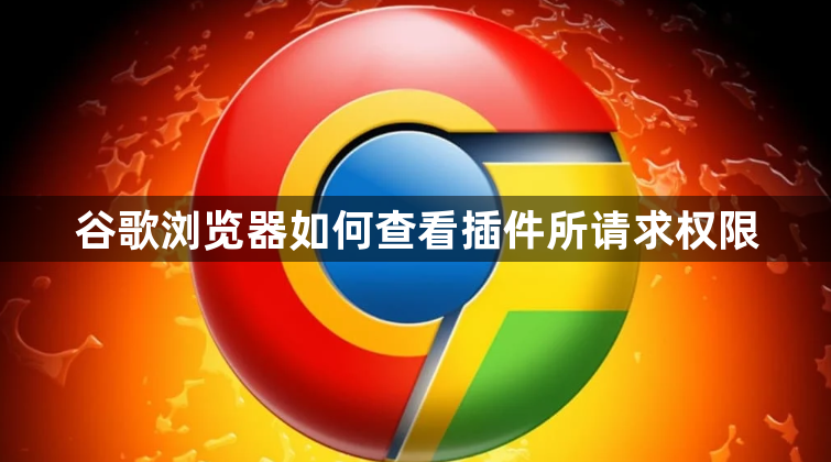 谷歌浏览器如何查看插件所请求权限1