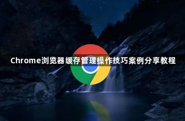 Chrome浏览器缓存管理操作技巧案例分享教程1