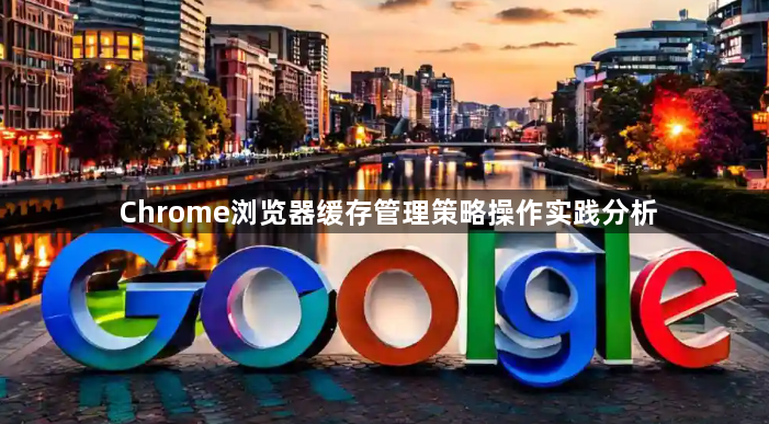 Chrome浏览器缓存管理策略操作实践分析1