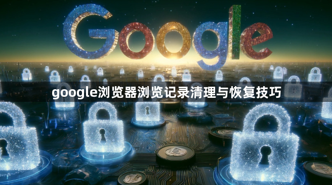 google浏览器浏览记录清理与恢复技巧1