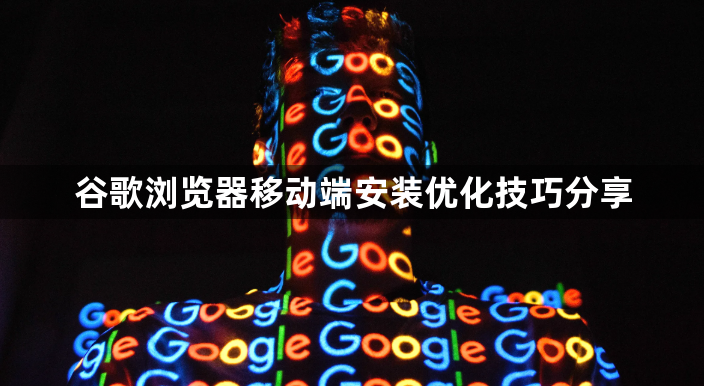 谷歌浏览器移动端安装优化技巧分享1