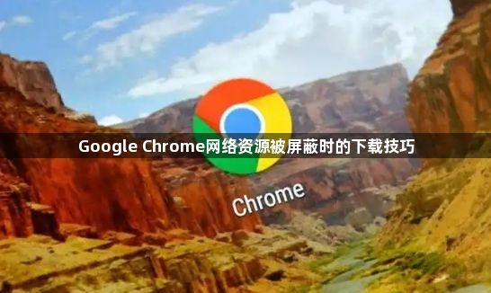 Google Chrome网络资源被屏蔽时的下载技巧1