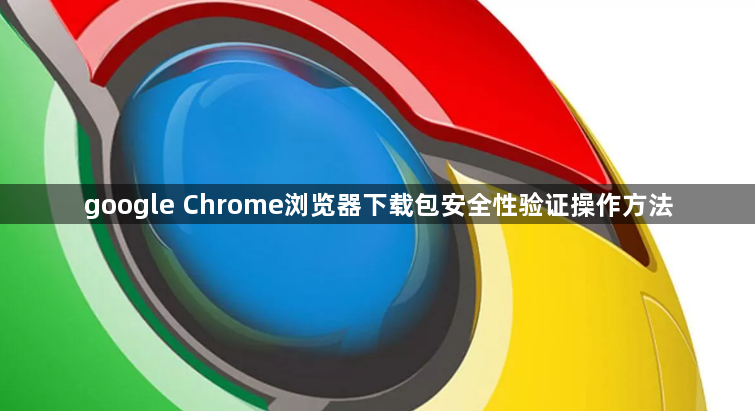 google Chrome浏览器下载包安全性验证操作方法1