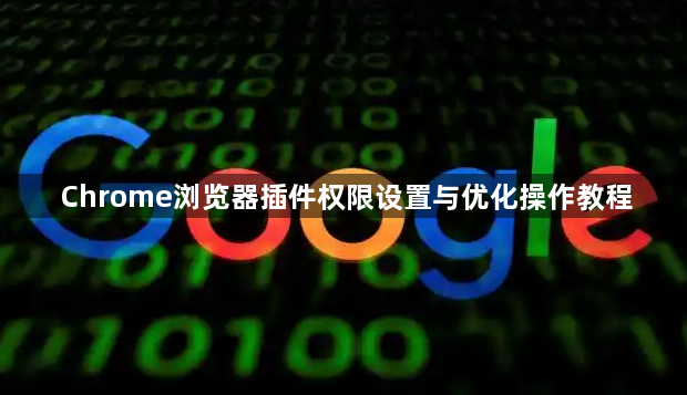 Chrome浏览器插件权限设置与优化操作教程1