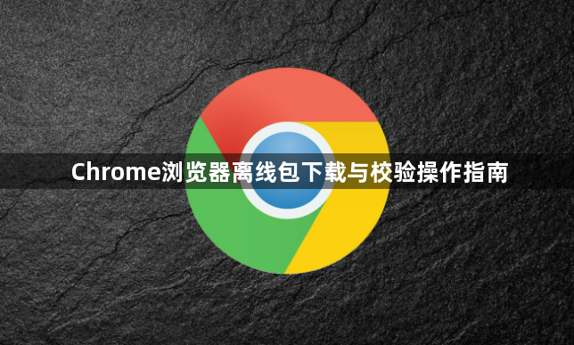 Chrome浏览器离线包下载与校验操作指南1