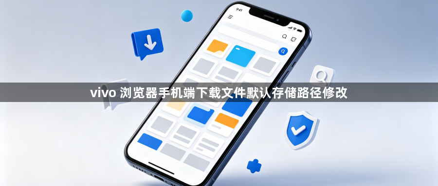 vivo 浏览器手机端下载文件默认存储路径修改1