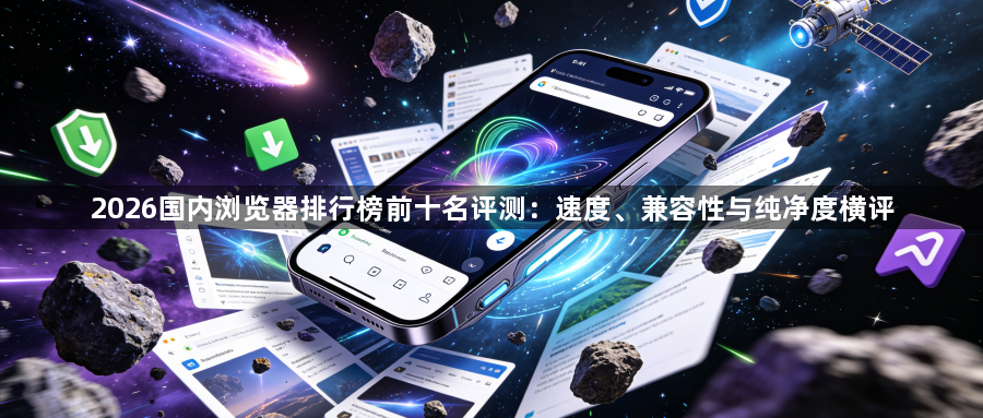 2026国内浏览器排行榜前十名评测：速度、兼容性与纯净度横评1