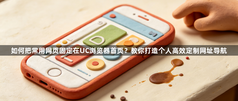 如何把常用网页固定在UC浏览器首页?教你打造个人高效定制网址导航1