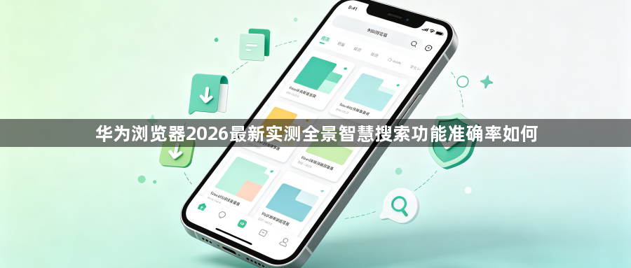 华为浏览器2026最新实测全景智慧搜索功能准确率如何1