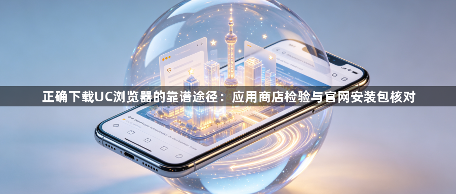 正确下载UC浏览器的靠谱途径：应用商店检验与官网安装包核对1