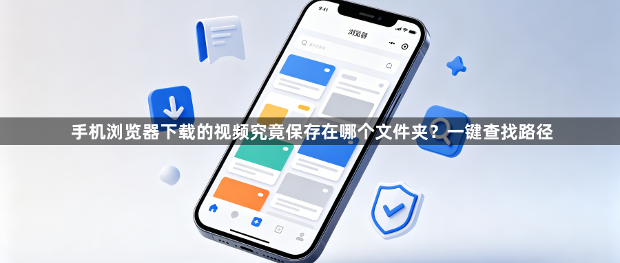 手机浏览器下载的视频究竟保存在哪个文件夹?一键查找路径1