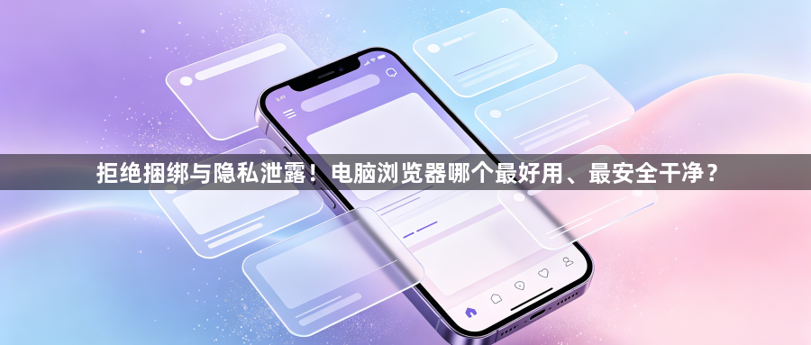 拒绝捆绑与隐私泄露!电脑浏览器哪个最好用、最安全干净?1