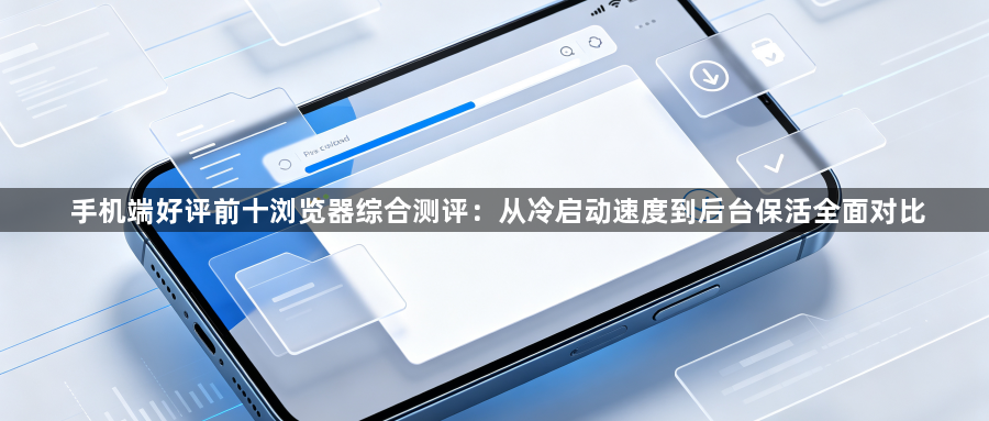 手机端好评前十浏览器综合测评:从冷启动速度到后台保活全面对比1