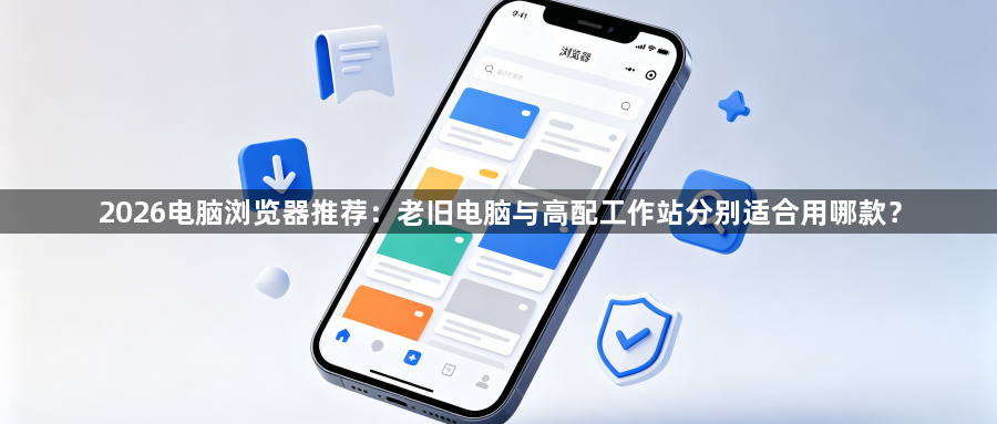 2026电脑浏览器推荐:老旧电脑与高配工作站分别适合用哪款?1