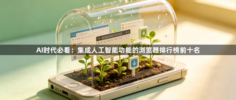 AI时代必看:集成人工智能功能的浏览器排行榜前十名1