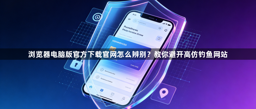 浏览器电脑版官方下载官网怎么辨别?教你避开高仿钓鱼网站1