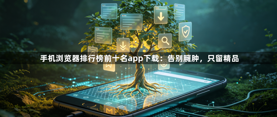 手机浏览器排行榜前十名app下载：告别臃肿，只留精品1