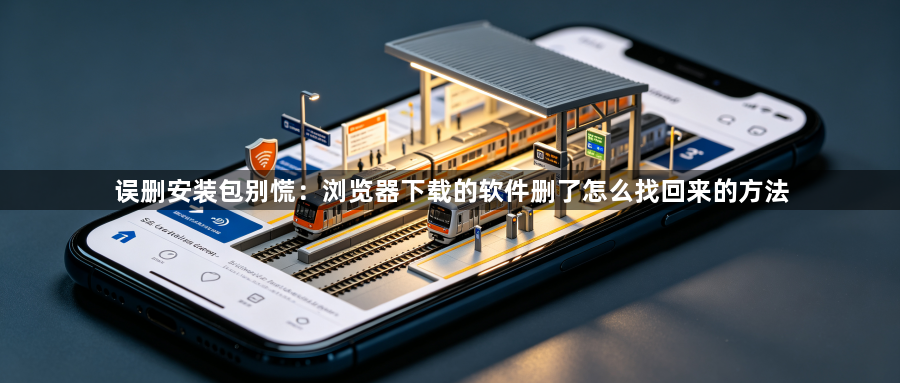 误删安装包别慌:浏览器下载的软件删了怎么找回来的方法1